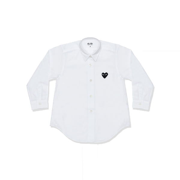 PLAY COMME des GARÇONS - KIDS SHIRT - (WHITE)