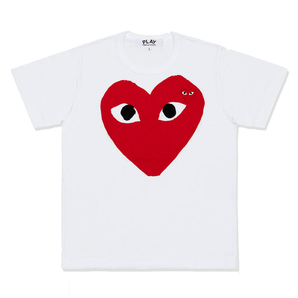 PLAY COMME des GARÇONS - T-SHIRT - (WHITE)