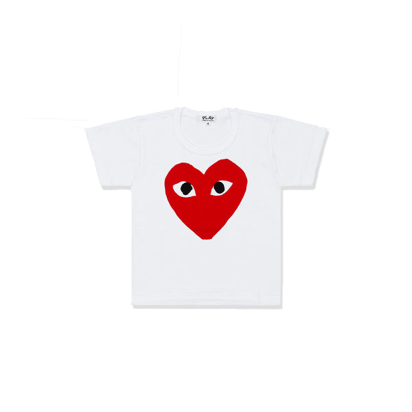 PLAY COMME des GARÇONS - Kids Printed Red X Black T-Shirt - (White)