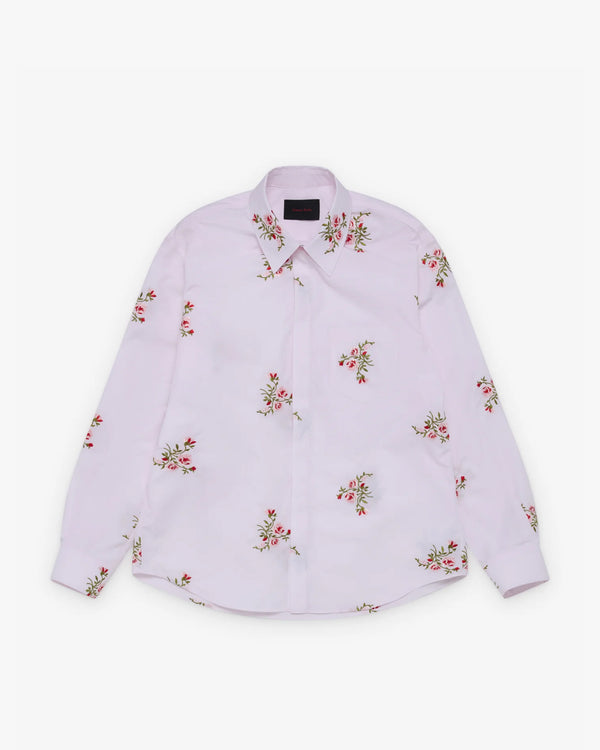 SIMONE ROCHA M - Classic Concealed Button Shirt - (Pink)