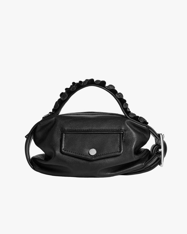 SIMONE ROCHA M - Mini Biker Frill Belt Bag - (Black)