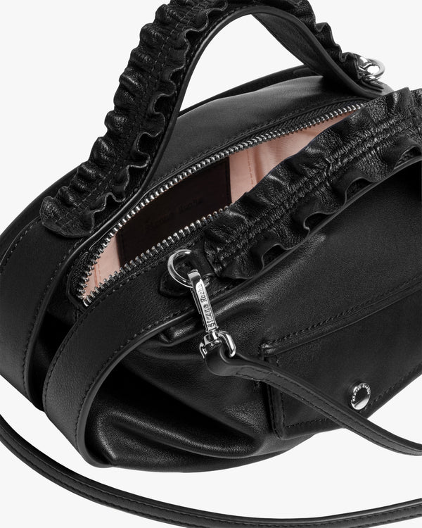 SIMONE ROCHA M - Mini Biker Frill Belt Bag - (Black)