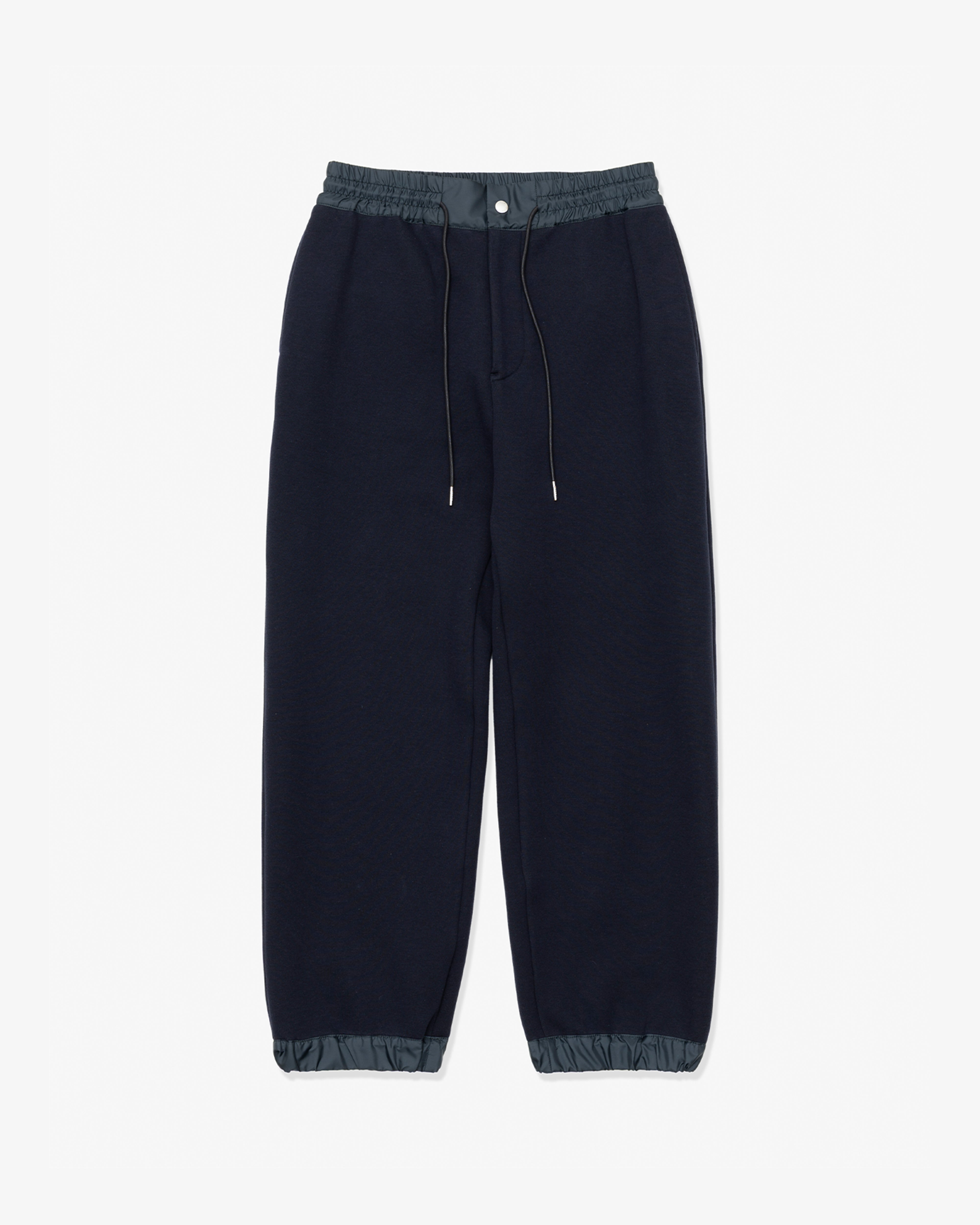 SACAI: Sponge Sweat Pants (Navy) | DSMG E-SHOP
