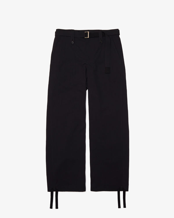 SACAI - Weathercloth Pants - (Black)