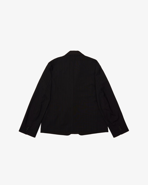 SACAI - Chalk Stripe Jacket - (Black)