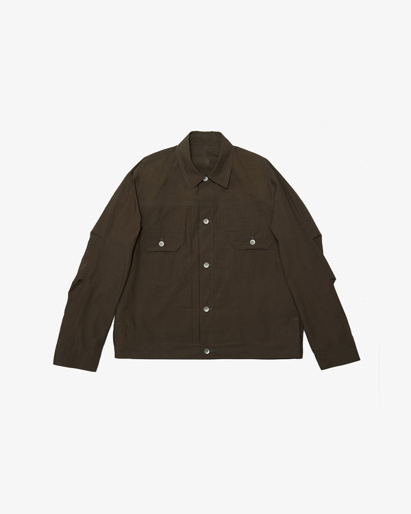 SACAI - Cotton Typewriter Jacket - (Taupe)