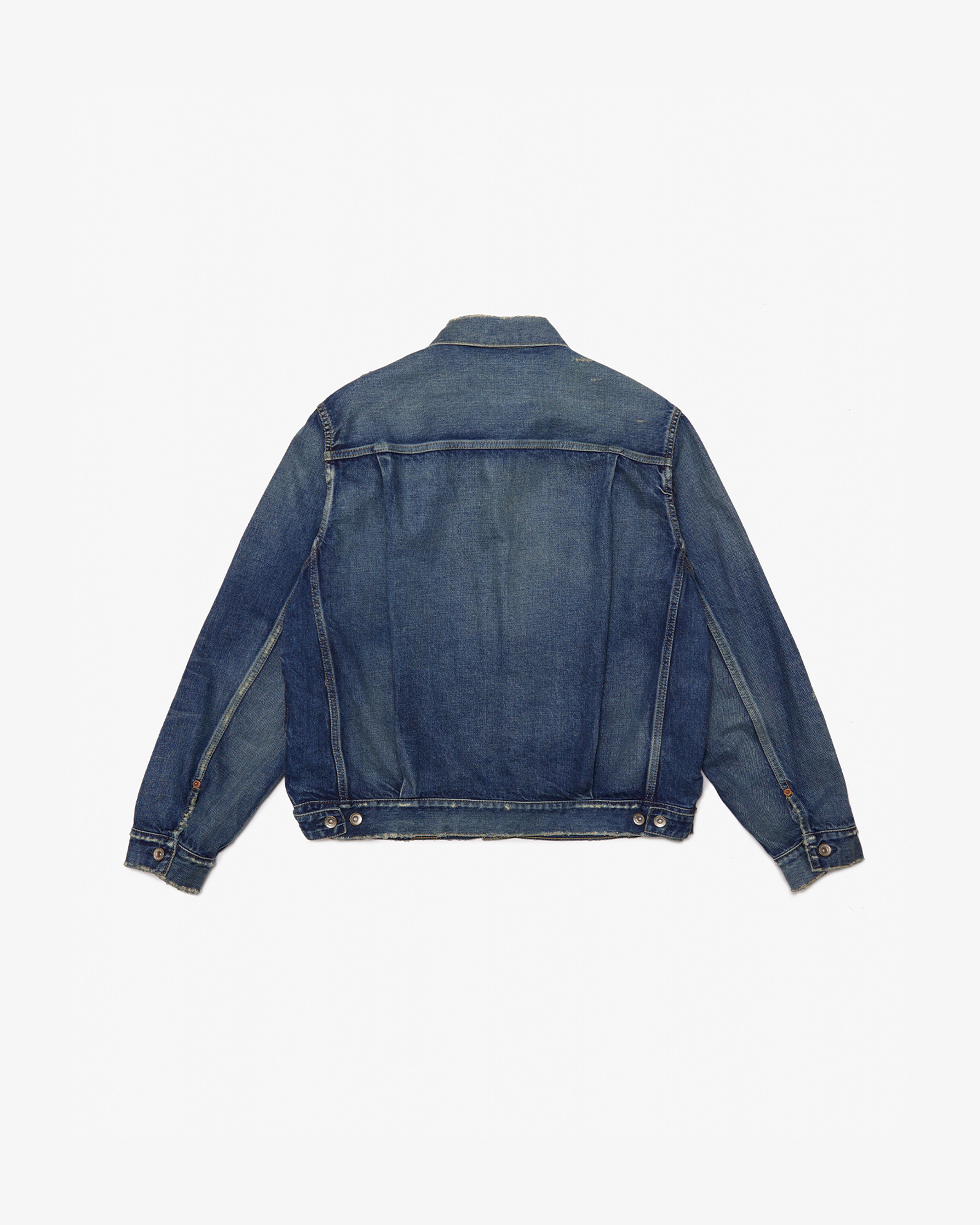 SACAI: Beyondexx Denim Jacket (Blue) | DSMG E-SHOP