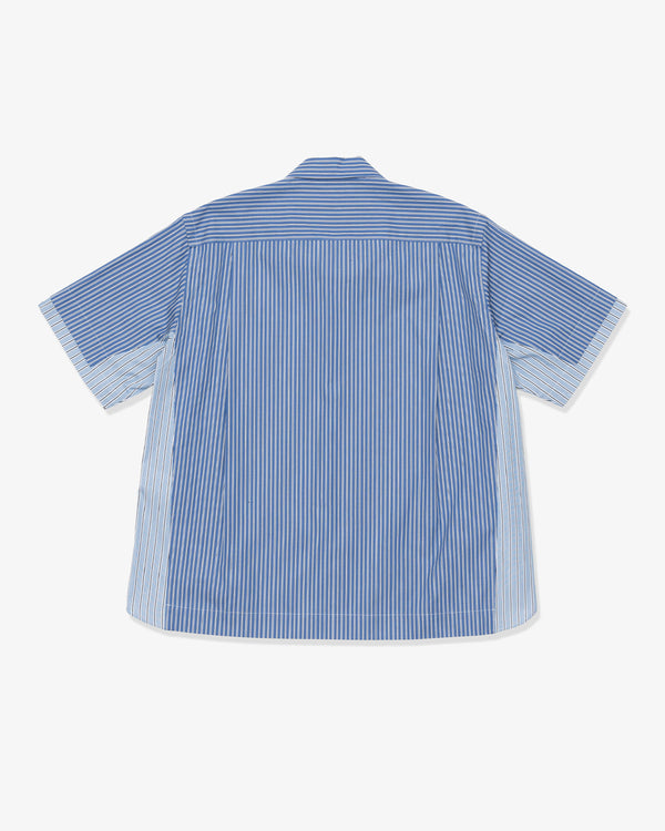 SACAI - Poplin Shirt - (Blue Stripe)
