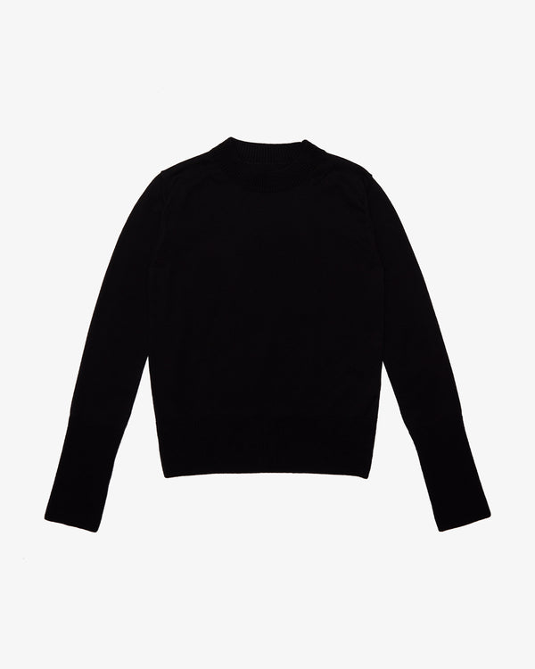 SACAI - Cotton Cashmere Knit Pullover - (Black)