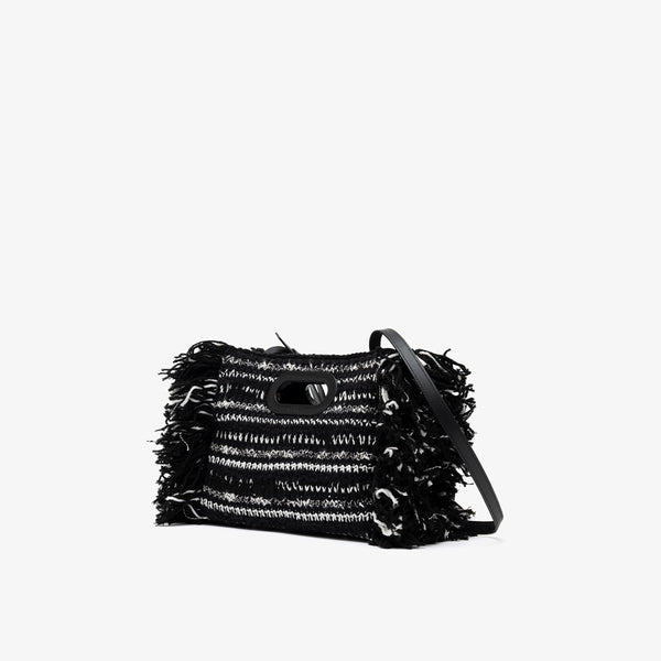 SACAI - New Shopper Bag Small / Mix Kn - (Black)