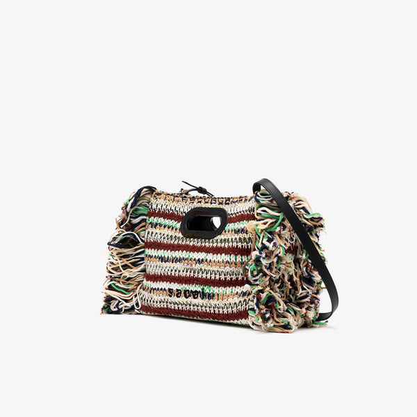 SACAI - New Shopper Bag Small / Mix Kn - (Beige Multi)