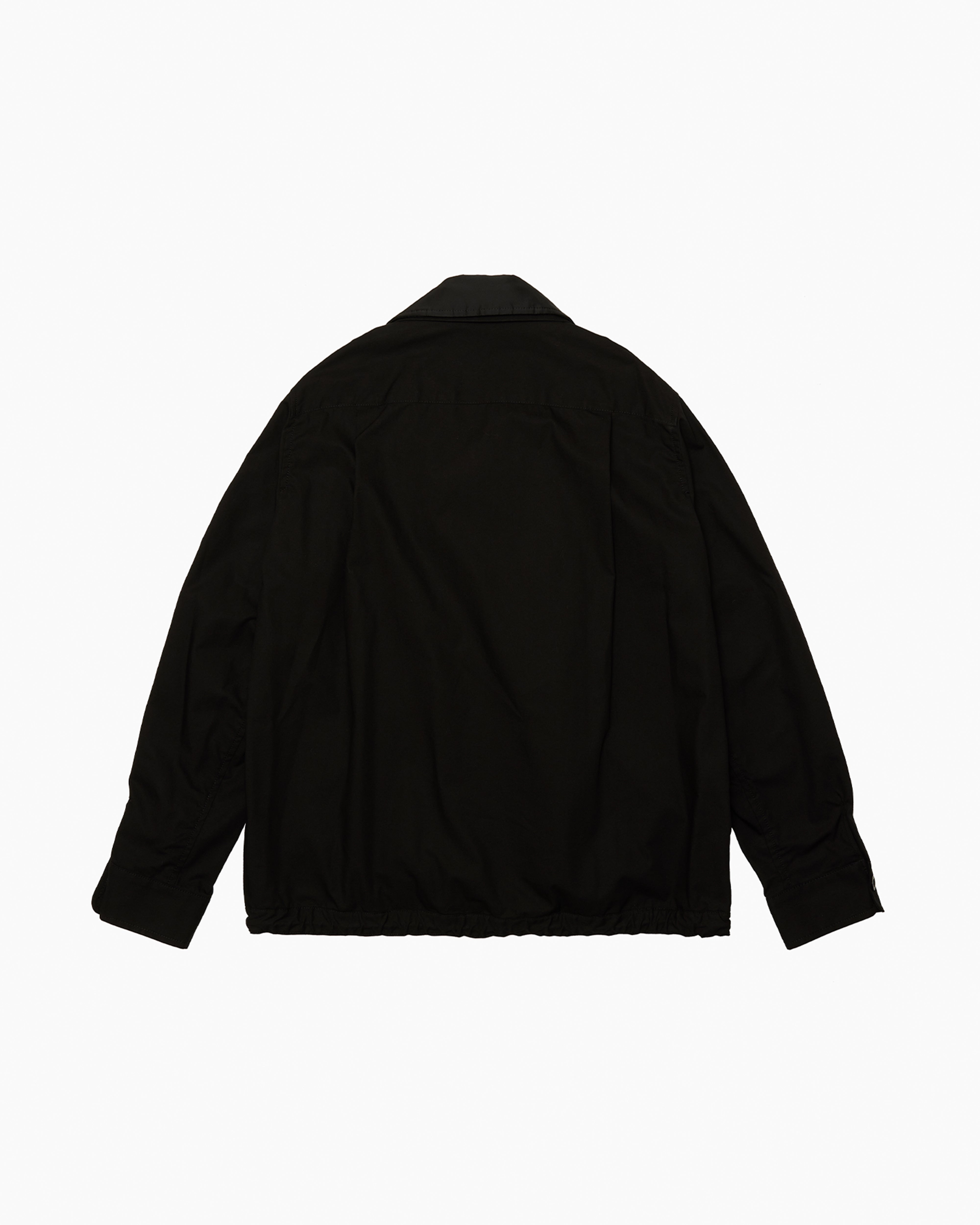 SACAI: Cotton Nylon Oxford Blouson (Black) | DSMG E-SHOP