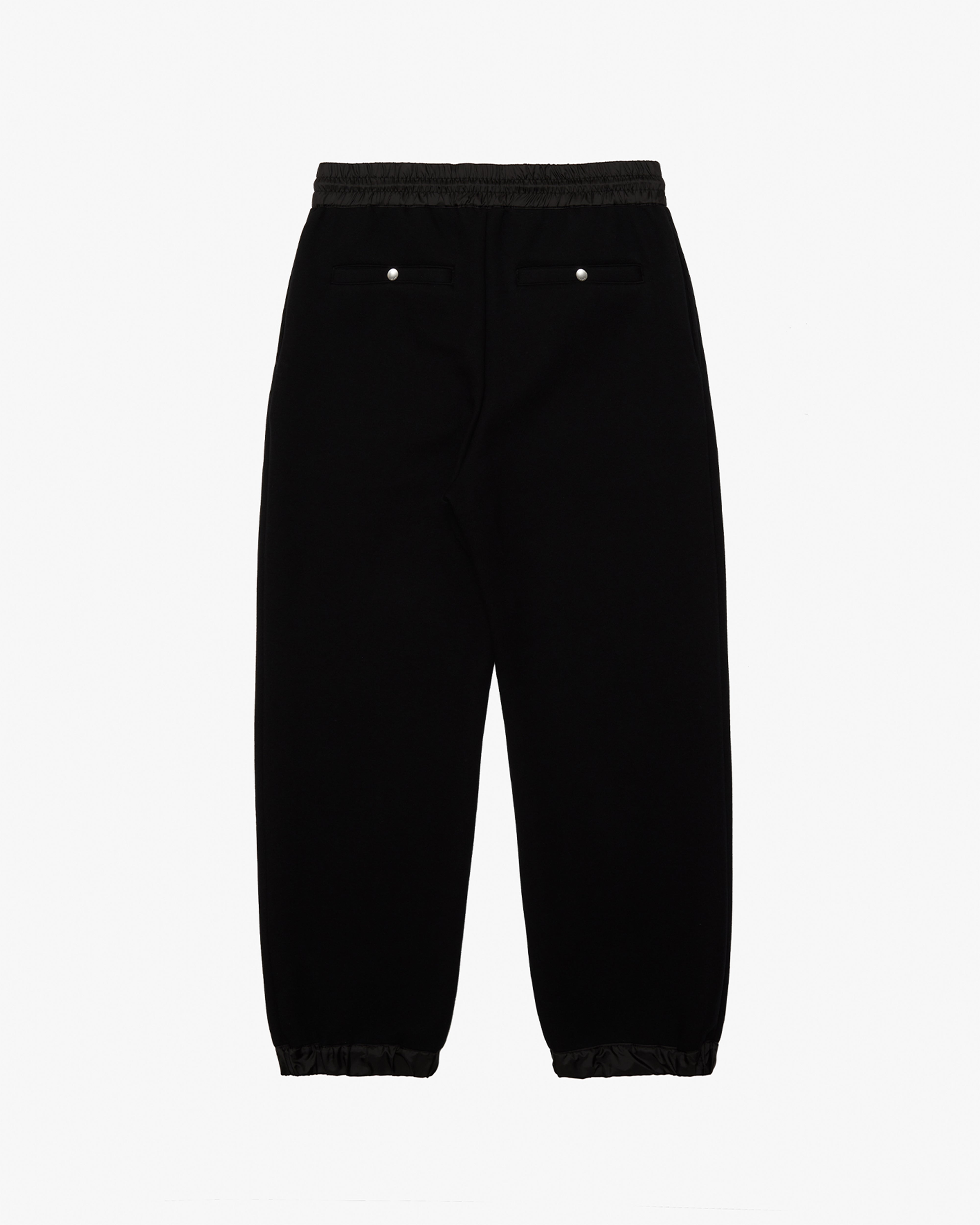 SACAI: Sponge Sweat Pants (Black) | DSMG E-SHOP