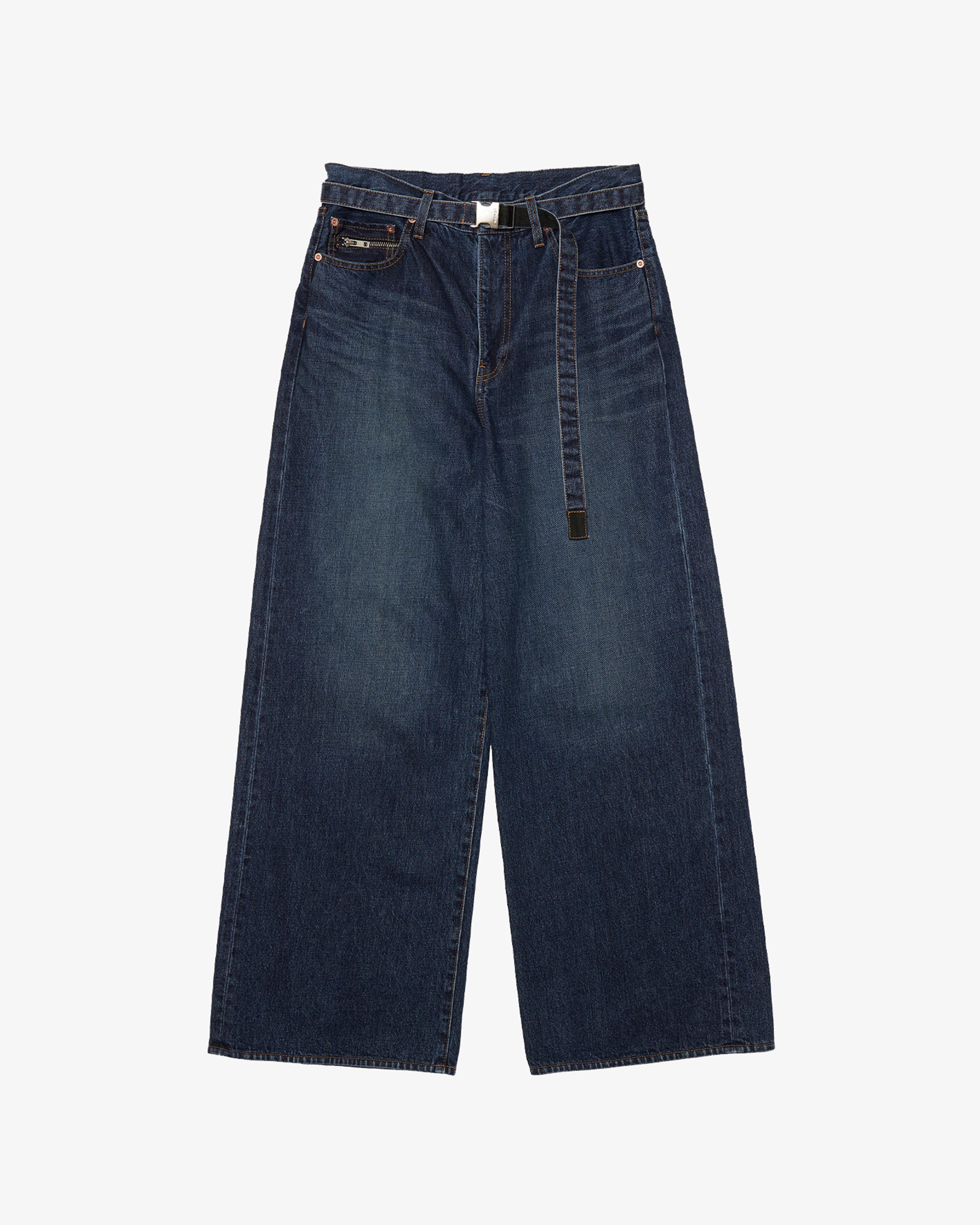 パンツ sacai / Wide Denim Pants SACAI: Wide Denim Pants (Blue) | DSMG E-SHOP