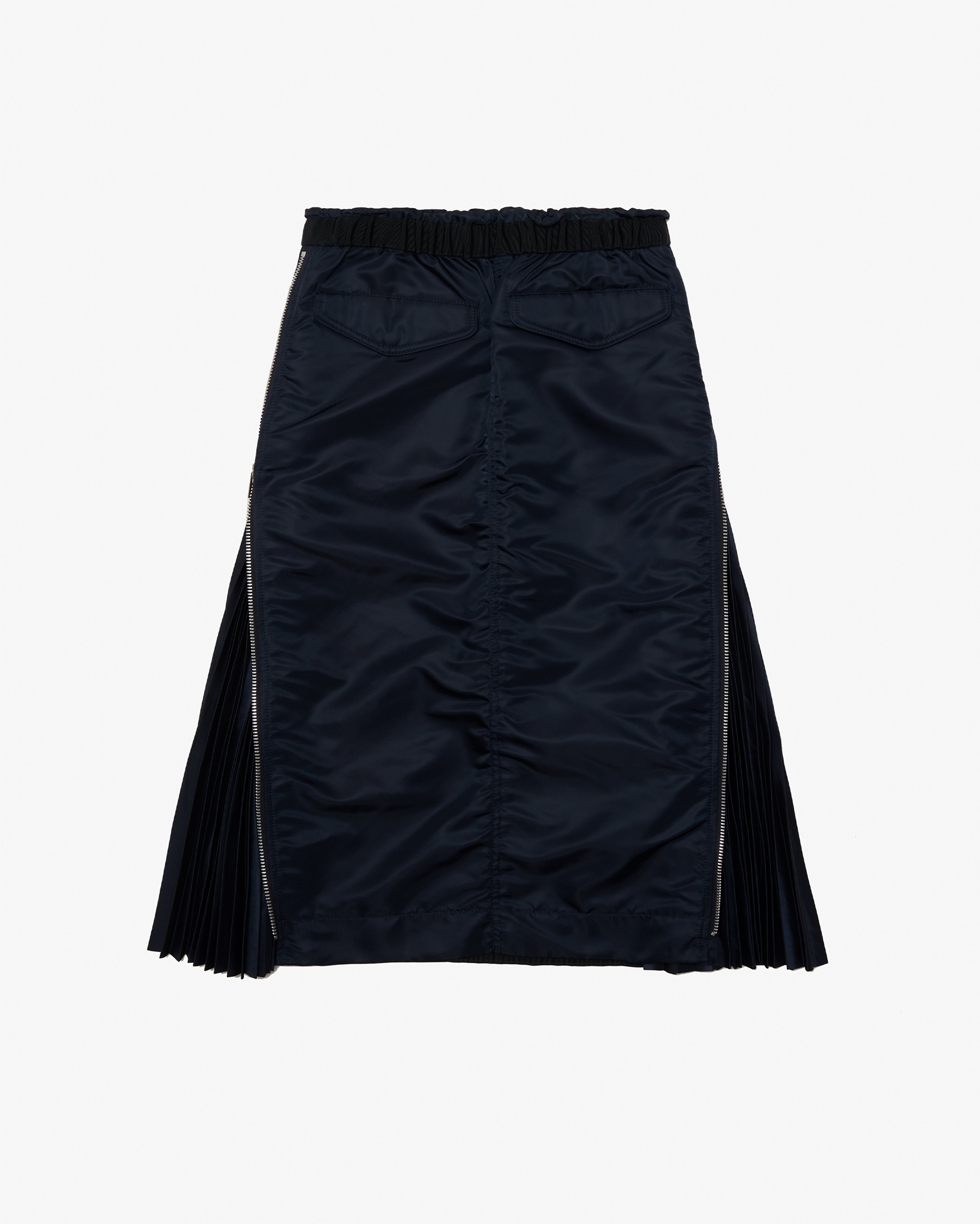 sacai Hank willis Thomas スカート NAVY MULTI SACAI: Nylon Twill Skirt (Navy) | DSMG E-SHOP