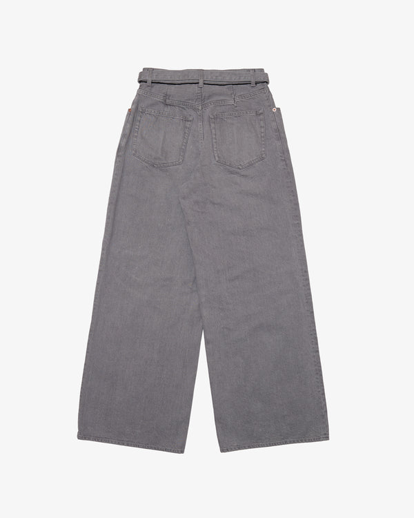 SACAI - Wide Denim Pants - (Gray)