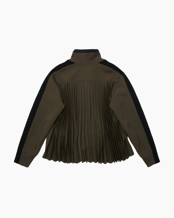 SACAI - Matelasse Twill Blouson - (Khaki)