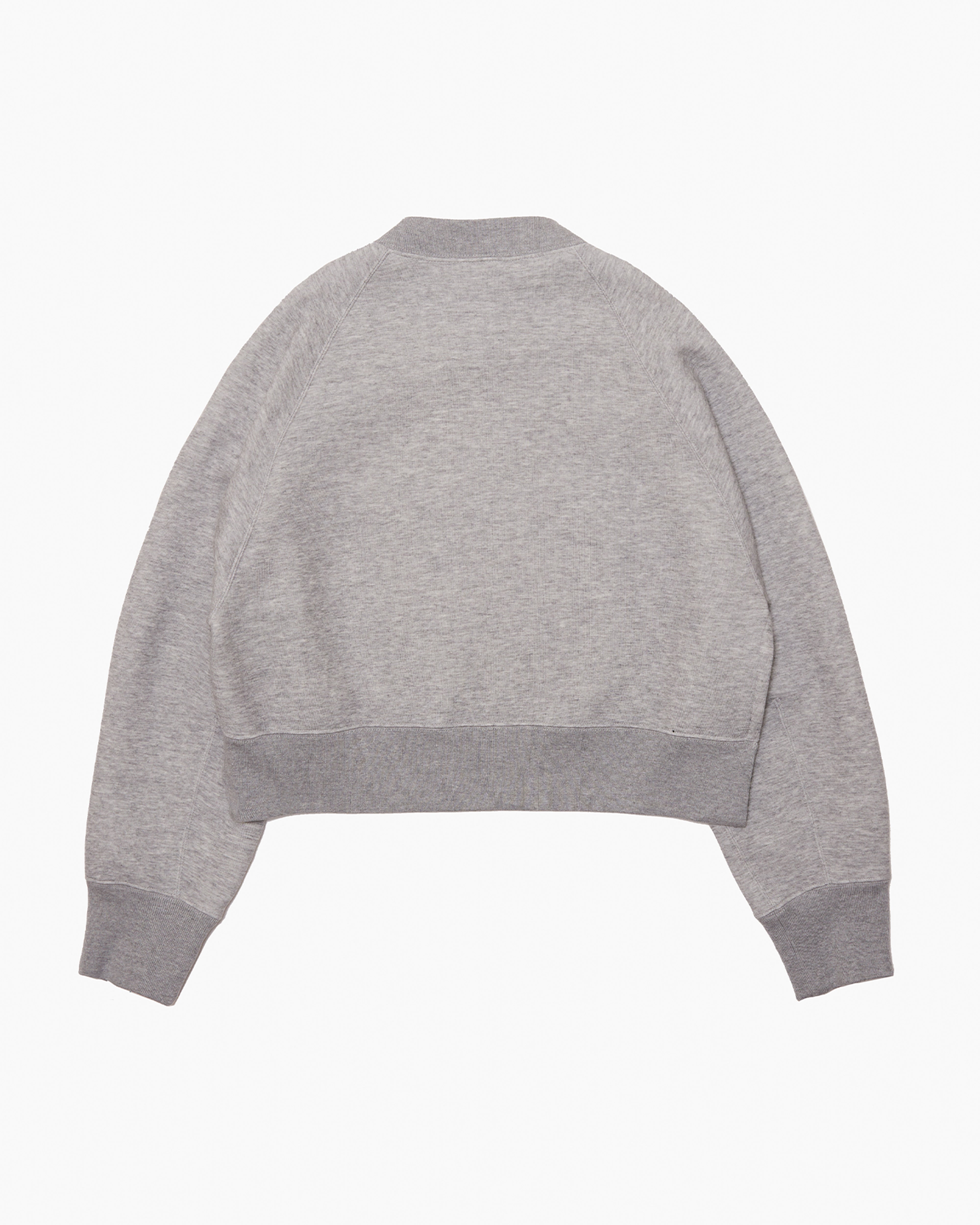 SACAI: S Sponge Sweat Pullover (L/Gray) | DSMG E-SHOP