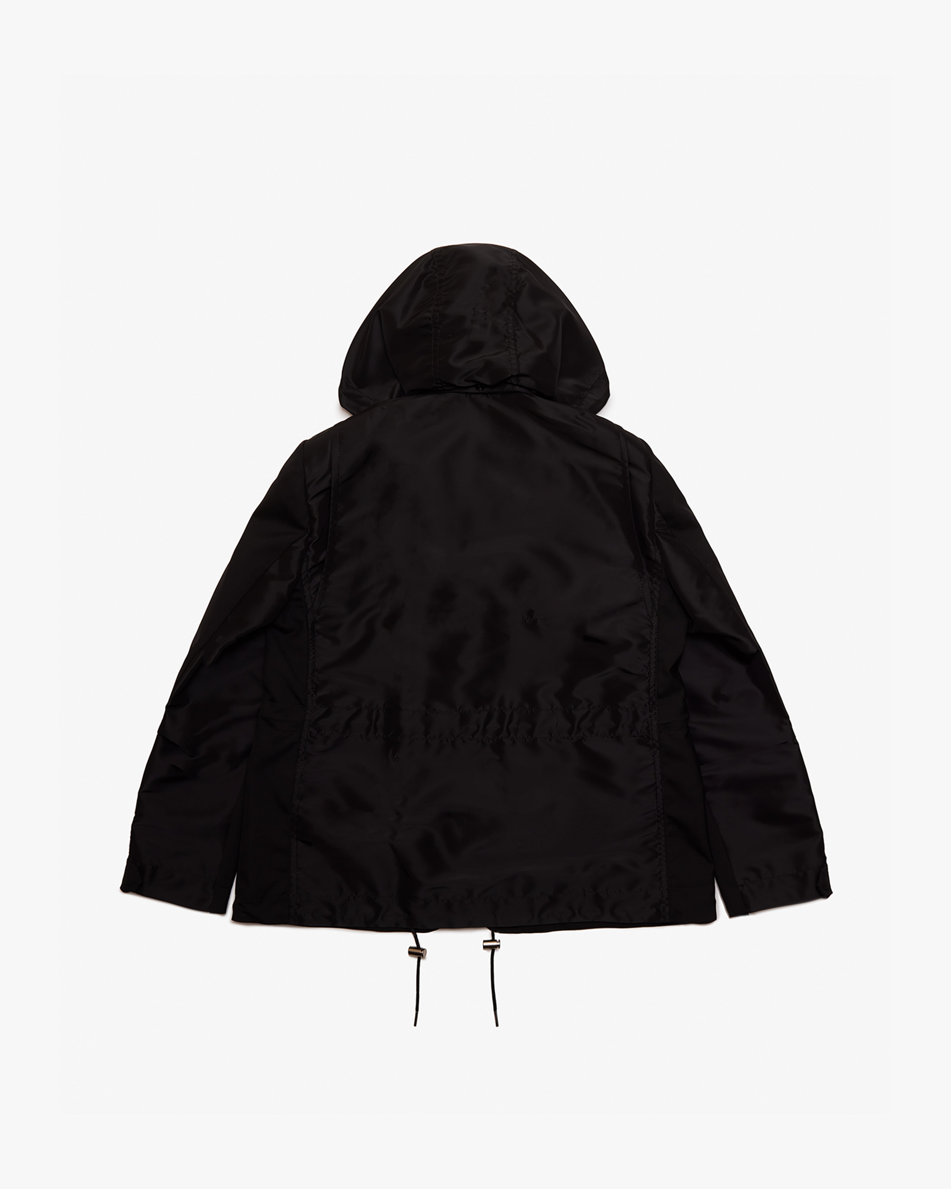 SACAI: Suiting X Nylon Twill Jacket (Black) | DSMG E-SHOP