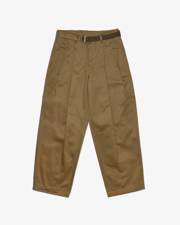 SACAI - Cotton Chino Pants - (D/Beige)