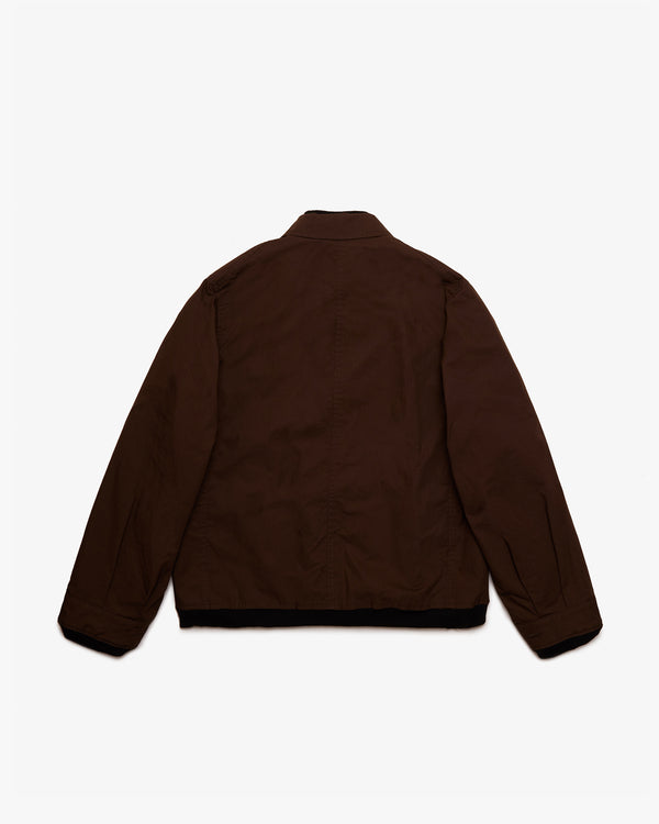 SACAI - Nylon Twill X Rip Stop Reversible BL - (Brown×Black)