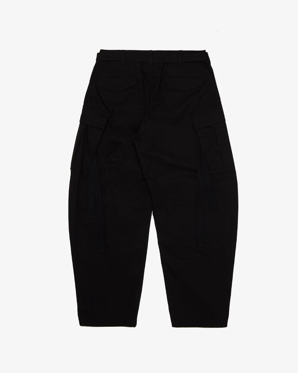 SACAI - Rip Stop Pants - (Black)