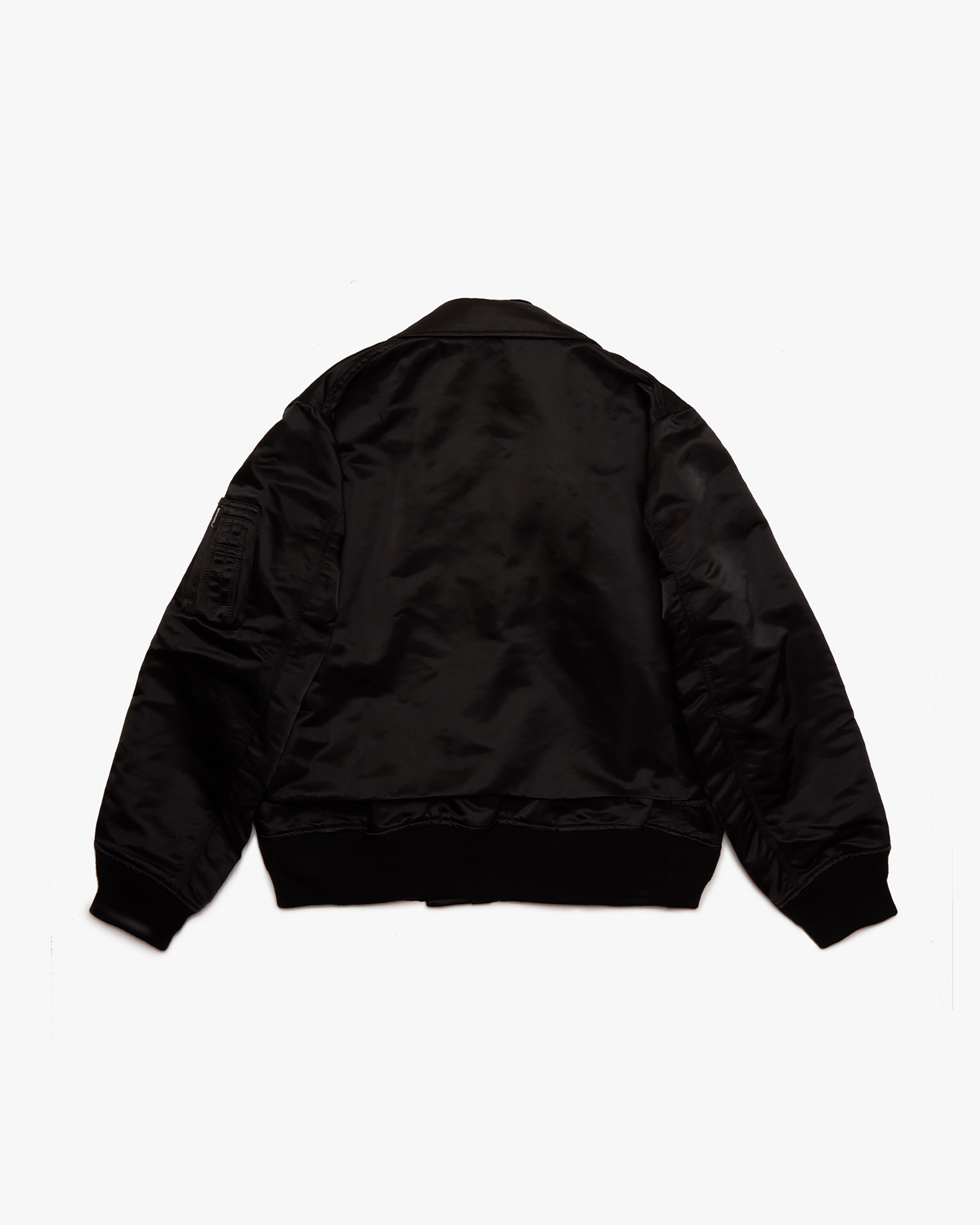 SACAI: Cotton Nylon Twill Blouson (Black) | DSMG E-SHOP