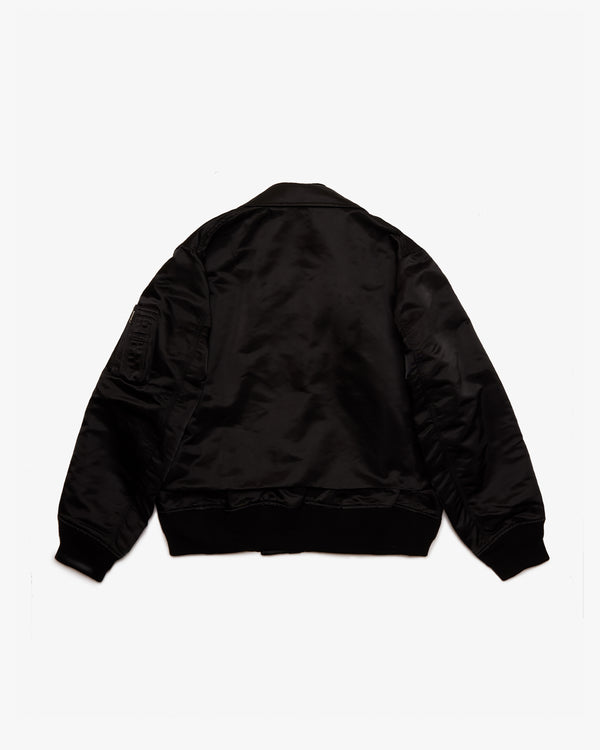 SACAI - Cotton Nylon Twill Blouson - (Black)