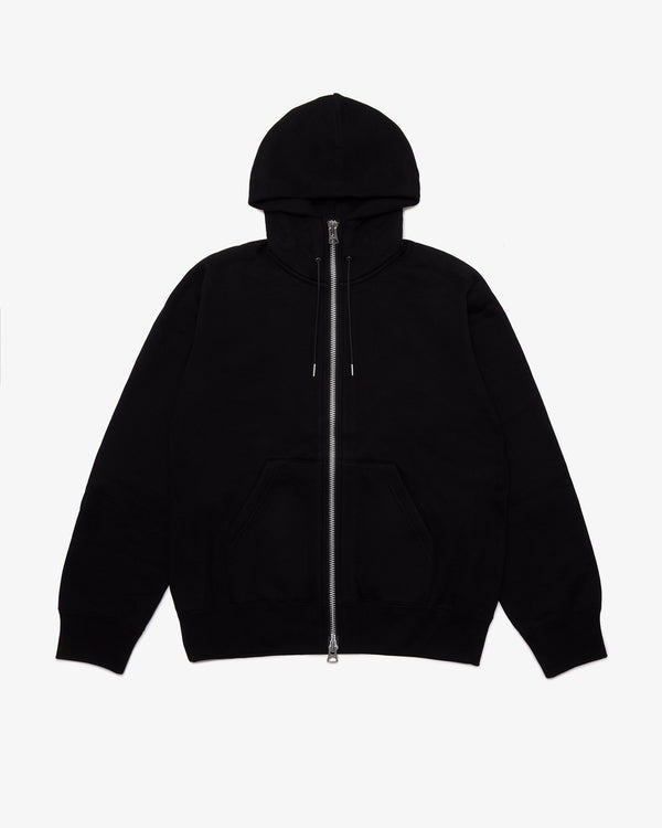 SACAI - Cotton Jersey Hoodie - (Black)