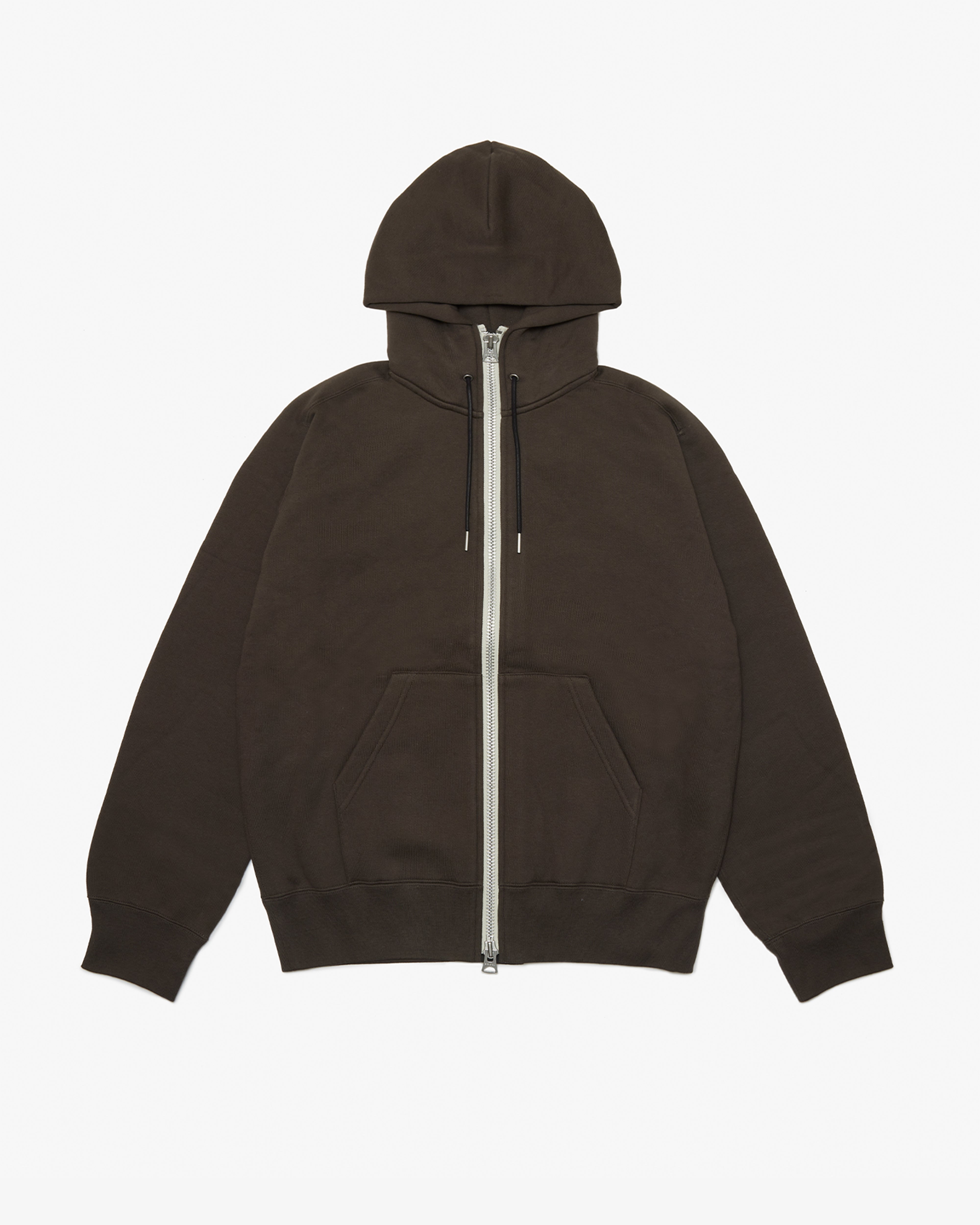SACAI: Cotton Jersey Hoodie (Khaki) | DSMG E-SHOP