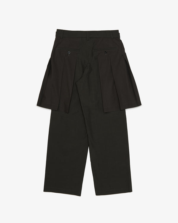SACAI - Cotton Typewriter Pants - (D/Khaki)