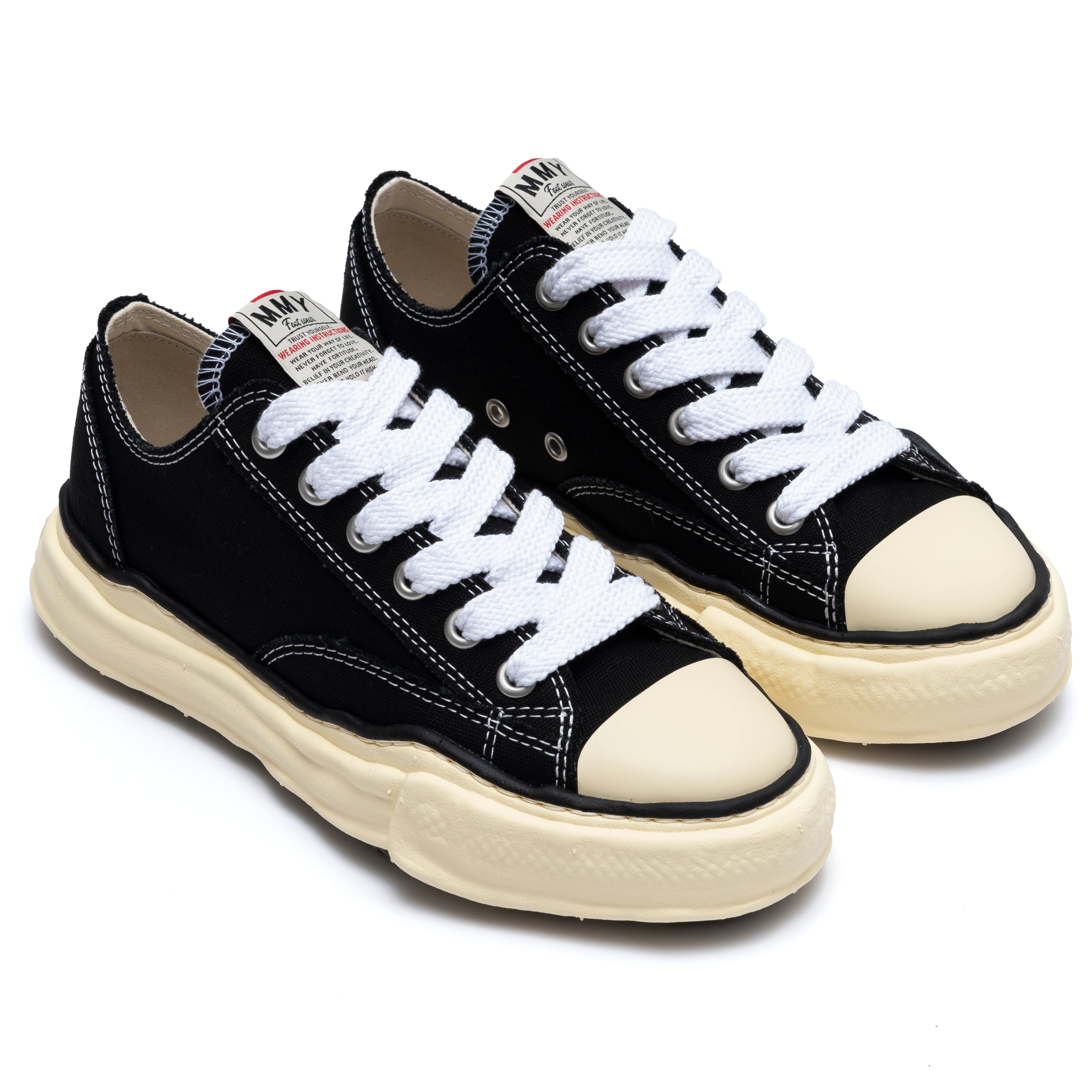 MAISON MIHARA YASUHIRO SNEAKER - Peterson Low/Canvas - (Black )