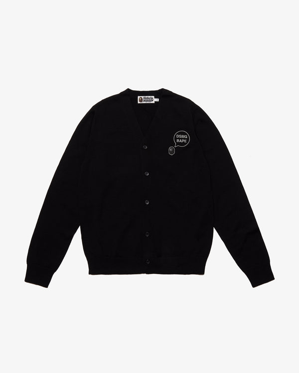BATHING APE SP - Dsmg X Bape Knit Cardigan M - (Black)