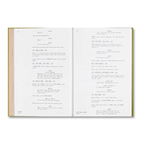 BIBLIOTHECA - Minari Screenplay Book