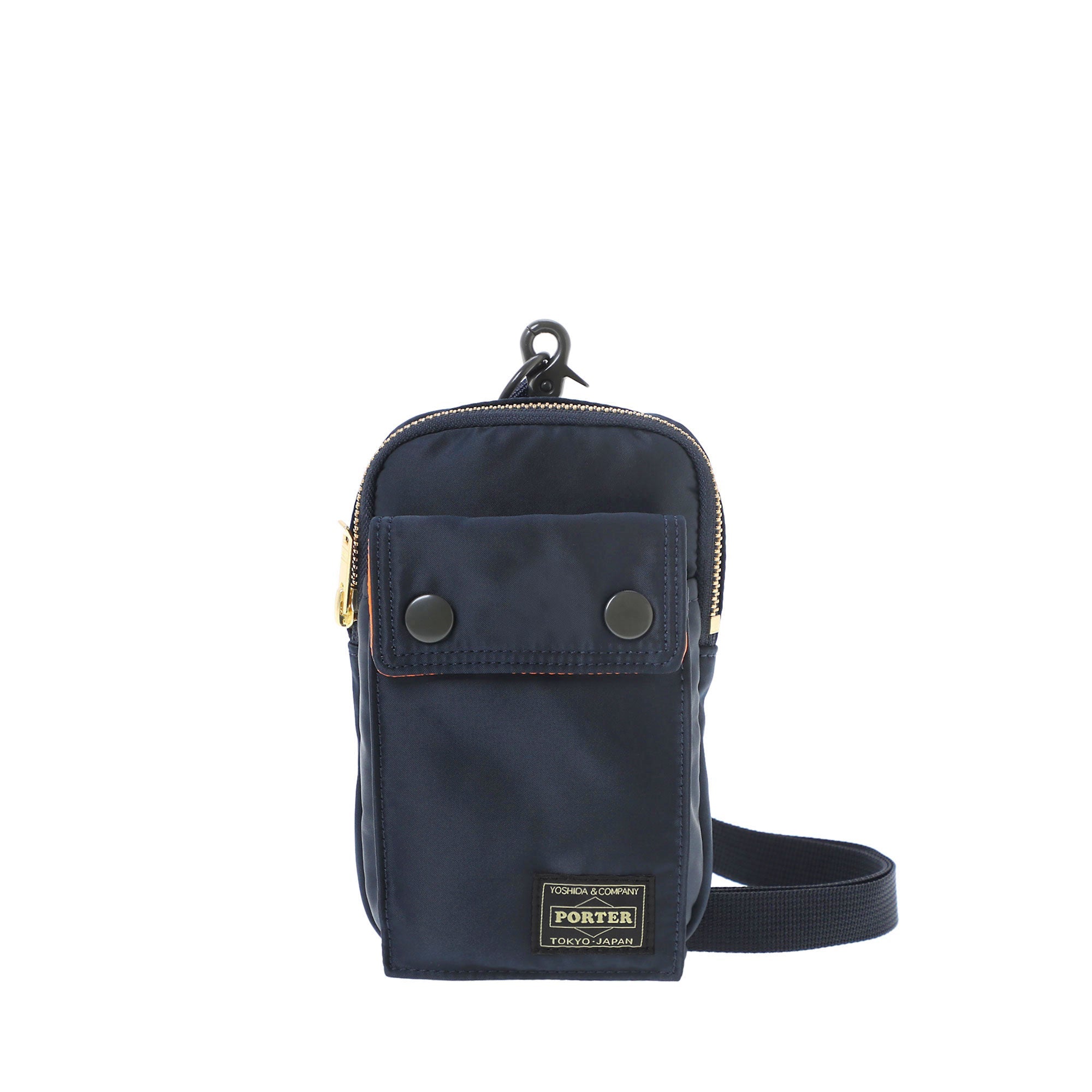 PORTER: Tanker Mobile Pouch (Iron Blue) | DSMG E-SHOP