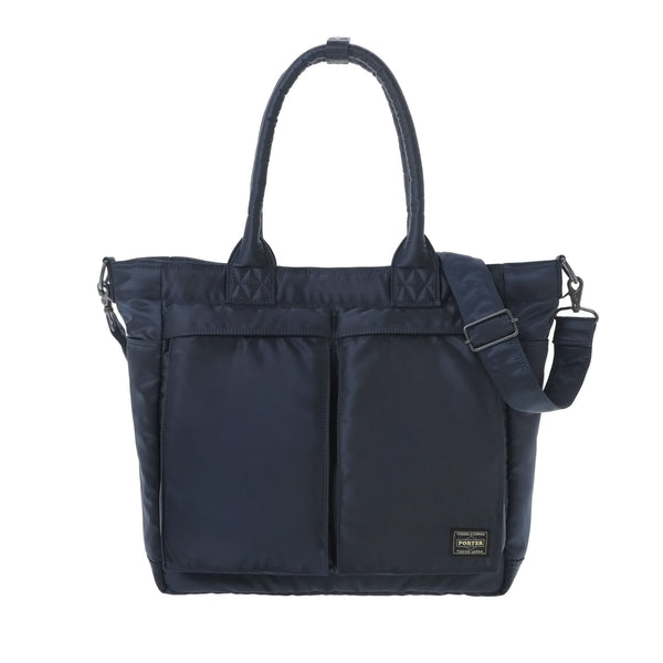PORTER - Tanker Tote Bag(L) - (Iron Blue)