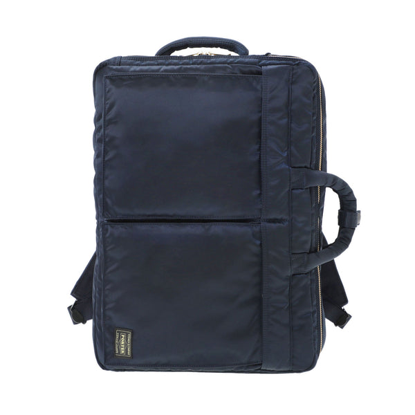 PORTER - Tanker 3Way Document Bag W Zip - (Iron Blue)