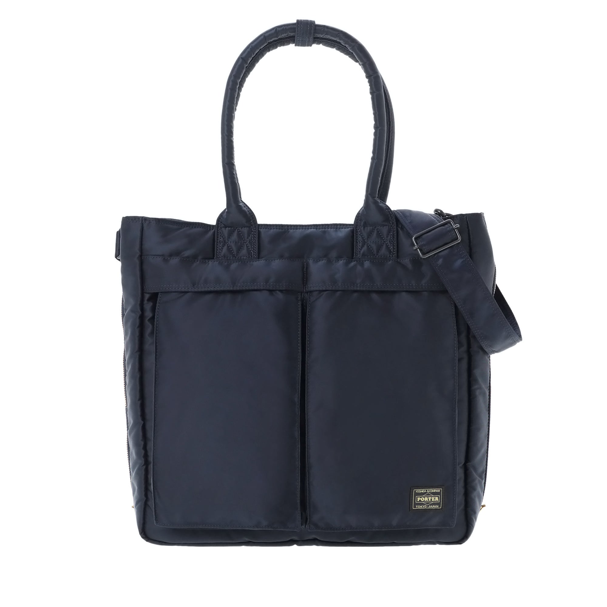 美品PORTERTanker Carrying Tote Bag アイアンブルー PORTER: Tanker Carrying Tote Bag (Iron Blue) | DSMG E-SHOP