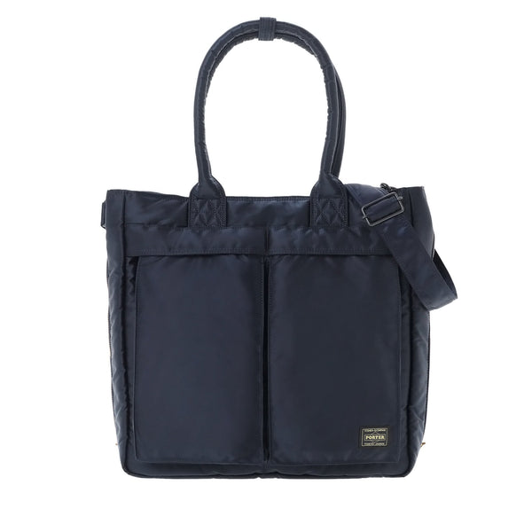 PORTER - Tanker Carrying Tote Bag - (Iron Blue)