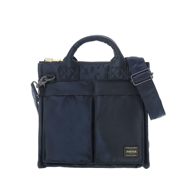 PORTER - Tanker Square Tote Bag - (Iron Blue)