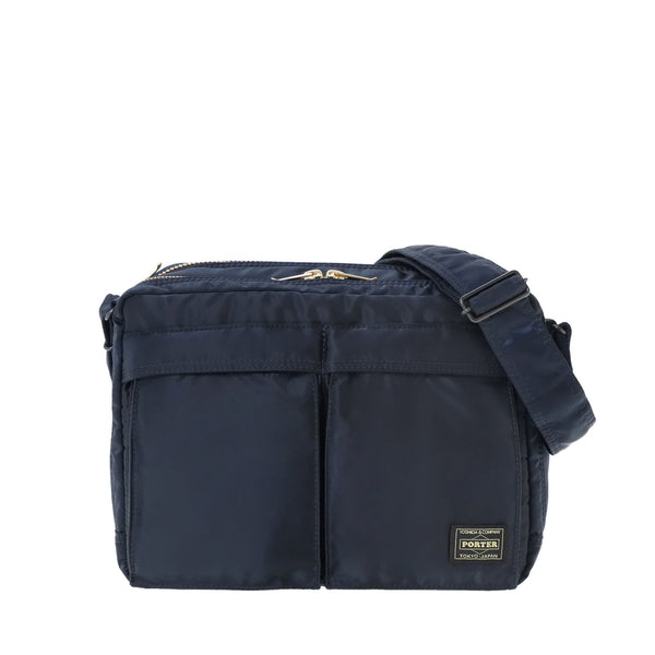 PORTER - Tanker Sling Bag W Zip(L) - (Iron Blue)