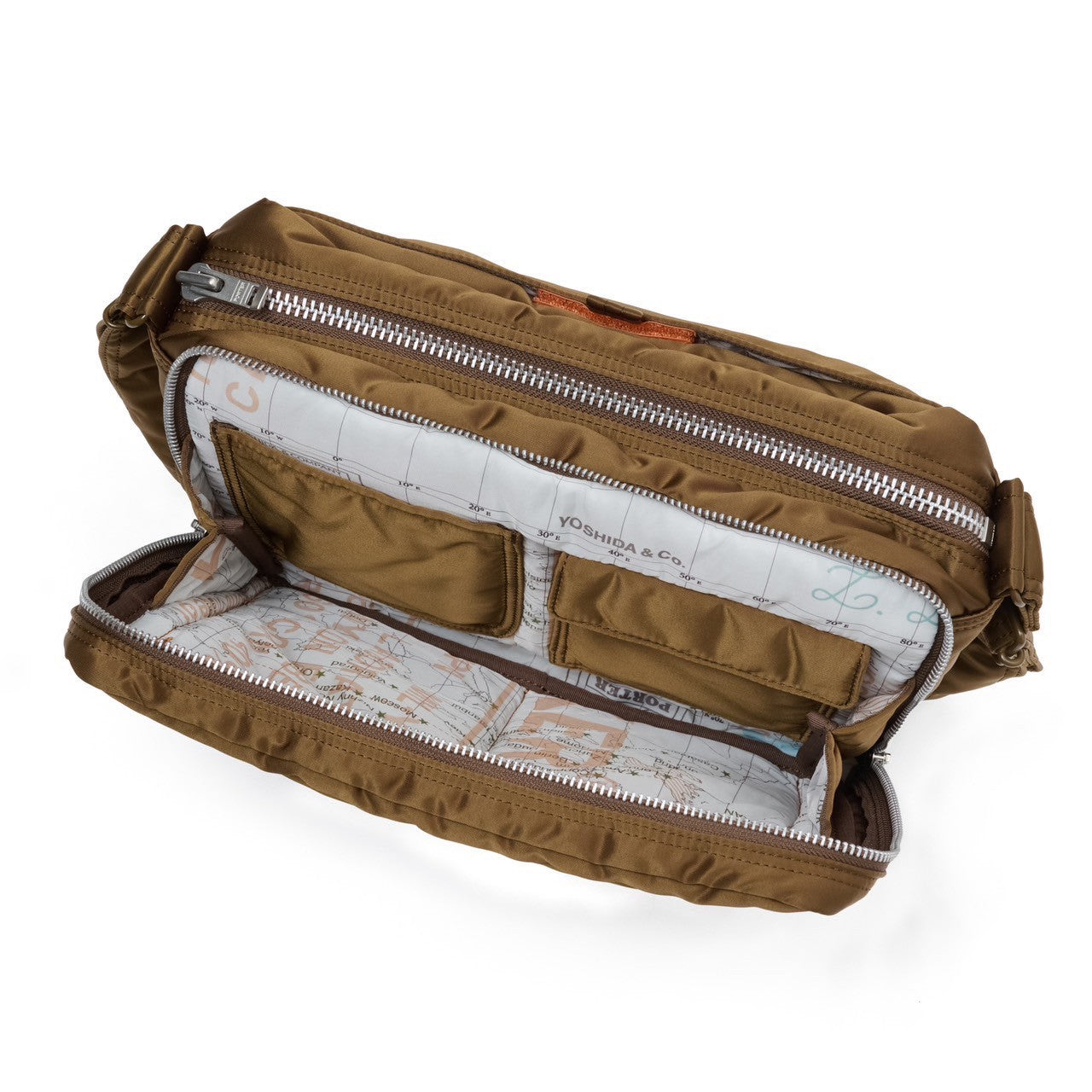 PORTER: 90Th Tanker Sling Bag W Zip | DSMG E-SHOP