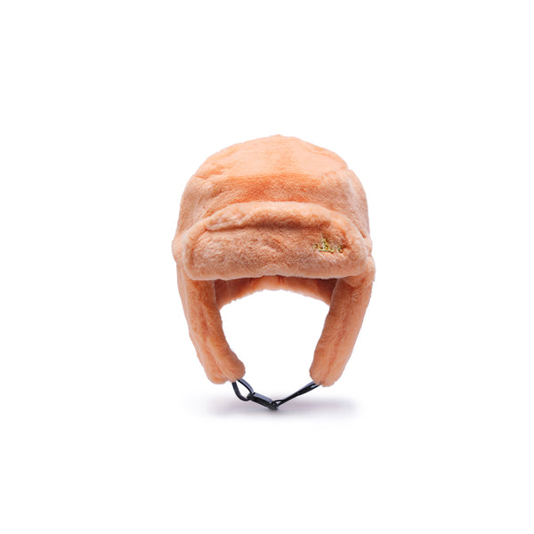 GOLF le Fleur  - Fur Ushanka Hat Orange Lg/Xl - (Orange)