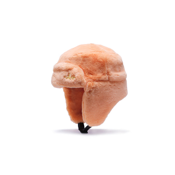 GOLF le Fleur  - Fur Ushanka Hat Orange Lg/Xl - (Orange)