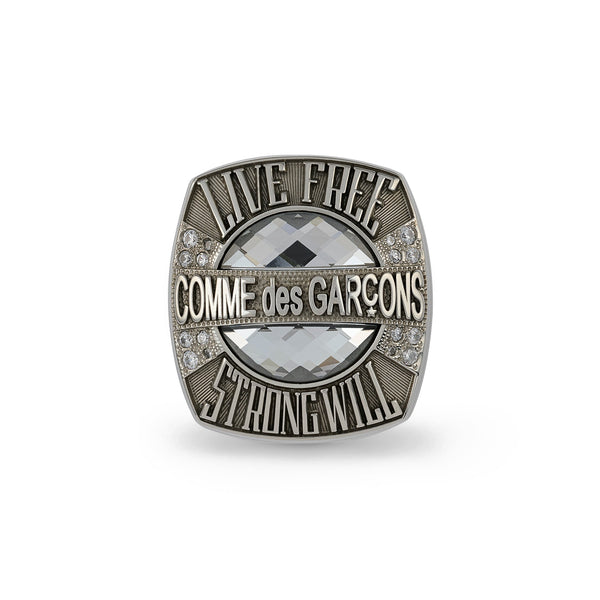 CDG ORIGINAL - Campion Ring (LIVE FREE) - (White Spinel Zirconia)