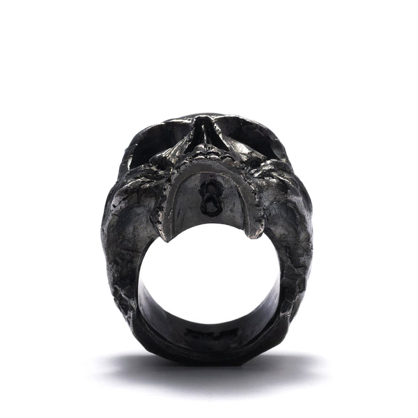 13 Lucky Monkey - Skull Ring Aurora Half