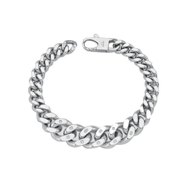 BUNNEY - Gradient Identity Link Chain L / Silver 925 B0400143