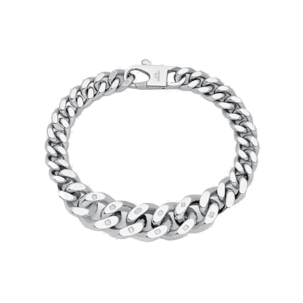 BUNNEY - Gradient Identity Link Chain L / Silver 925 B0400143