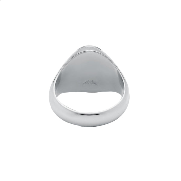 BUNNEY - Bark Signet Ring / Silver 925 B0600122