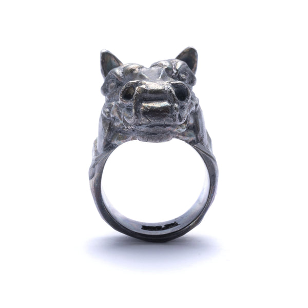 13 Lucky Monkey - Misty Animal Rings - (Silver)